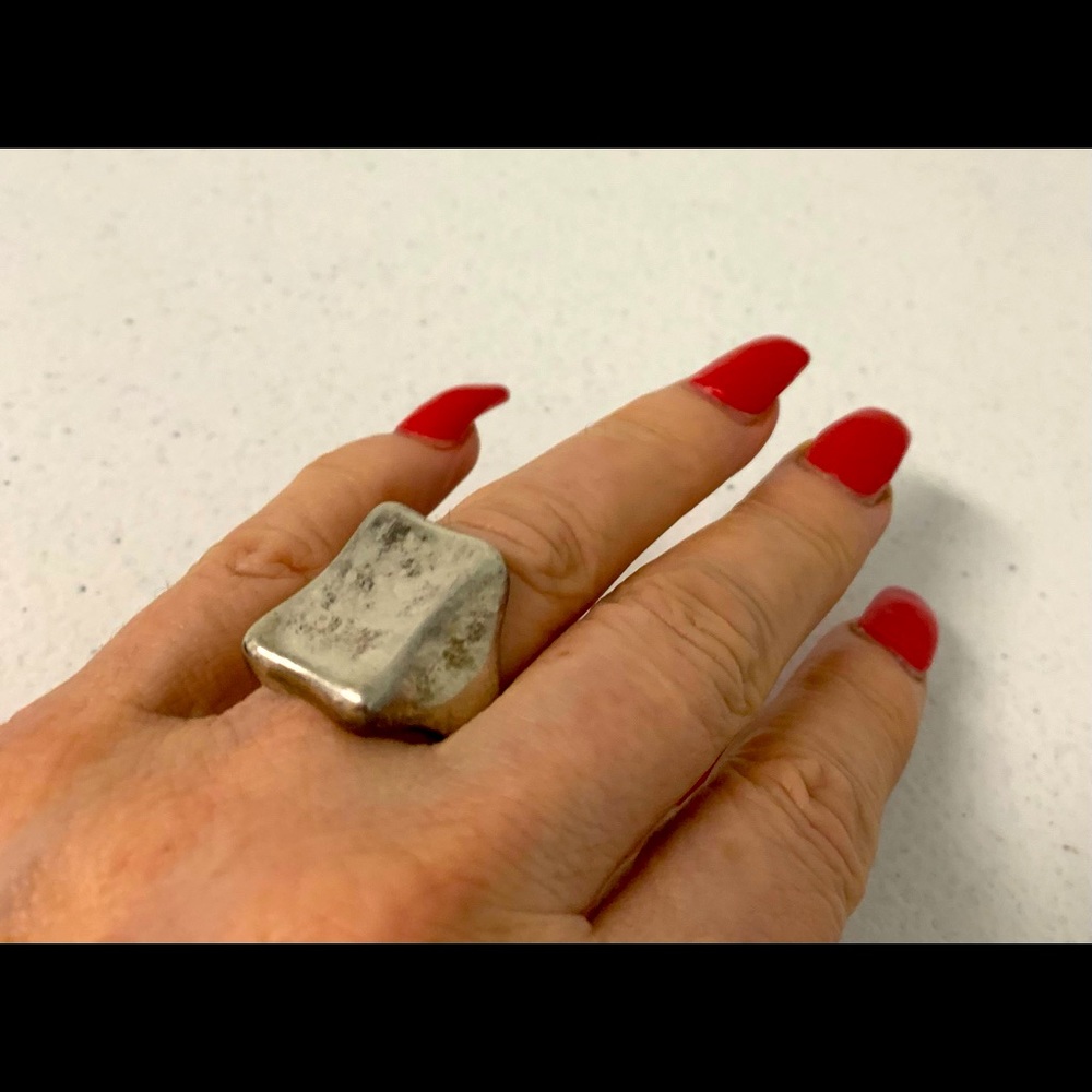 Robert Lee Morris vintage tablet ring.